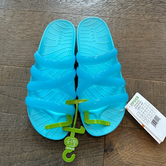 CROCS Shoes - Crocs Glossy Strap Sandals